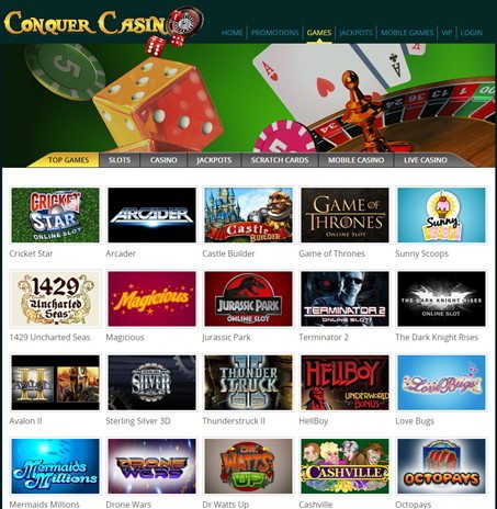 Weekly Surprise at Conquer Casino