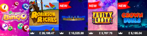 top slots and table games